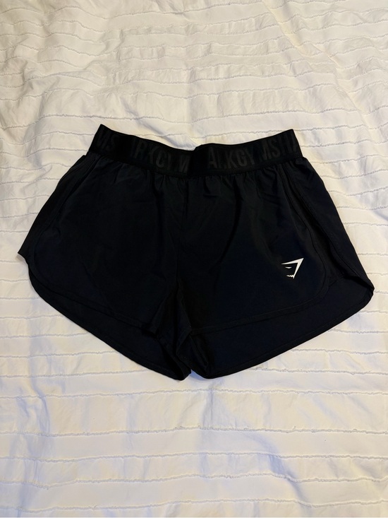 Gymshark Pants - Gymshark Women's Black Athletic Running Shorts